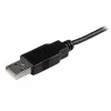 Cabo Micro-USB curto StarTech.com - M/M – 15 cm (6 polegadas), 0,15 m, USB A, Micro-USB B, USB 2.0, ficha/ficha, preto