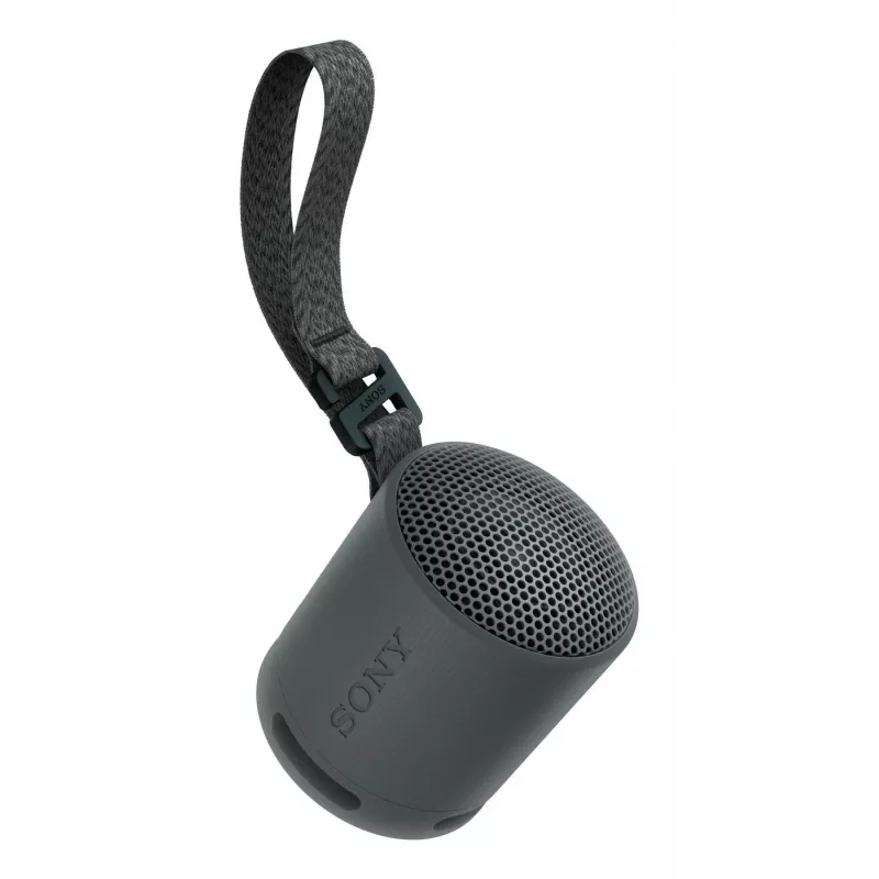 Sony SRS-XB100 - Altifalante Bluetooth portátil sem fios, robusto IP67 resistente à água e ao pó, 16 horas de bateria, ecológico, exterior e viagem em preto