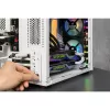 Caixa de PC Corsair Crystal 280X Micro ATX branca