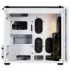 Caixa de PC Corsair Crystal 280X Micro ATX branca