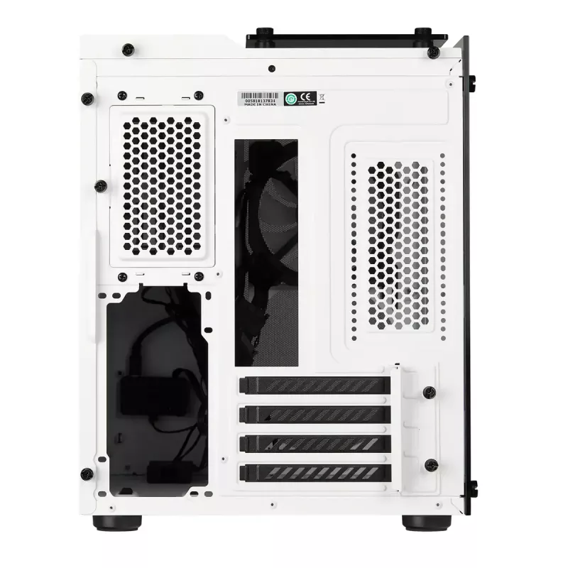 Caixa de PC Corsair Crystal 280X Micro ATX branca