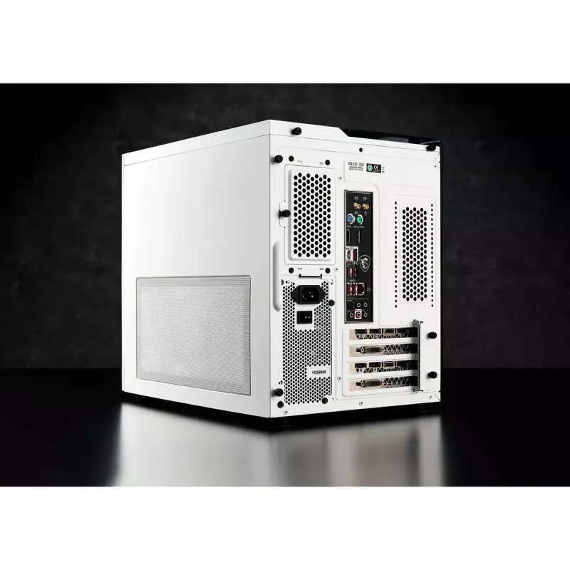 Caixa de PC Corsair Crystal 280X Micro ATX branca