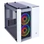 Caixa de PC Corsair Crystal 280X Micro ATX branca