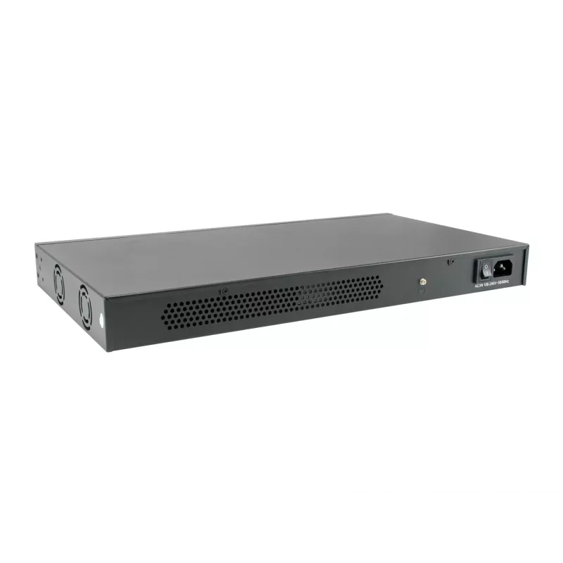 Hub midspan PoE de alta potência LevelOne POH-1620 de 16 portas, 400 W