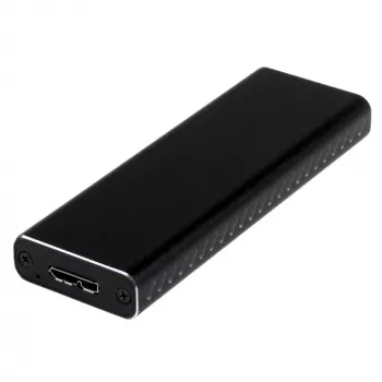 Caixa para SSD M.2 StarTech.com para SSD M.2 SATA – USB 3.0 (5 Gbit/s) com UASP