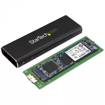 Caixa para SSD M.2 StarTech.com para SSD M.2 SATA – USB 3.0 (5 Gbit/s) com UASP