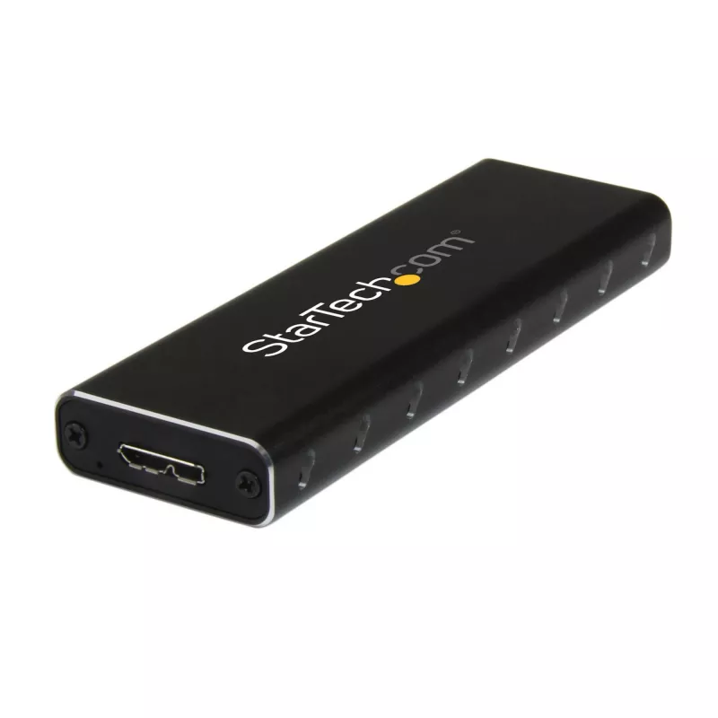 Caixa para SSD M.2 StarTech.com para SSD M.2 SATA – USB 3.0 (5 Gbit/s) com UASP