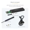 Caixa para SSD M.2 StarTech.com para SSD M.2 SATA – USB 3.0 (5 Gbit/s) com UASP