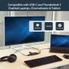 Adaptador multiporta USB-C StarTech.com – docking station de viagem USB-C com HDMI 4K – Power Delivery pass-through de 60 W, GbE, hub de 2 portas USB-A 3.0 – dock mini USB Type-C portátil para portáteis