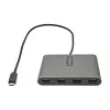 Adaptador USB-C para Quad HDMI StarTech.com, conversor USB-C para 4x monitor HDMI para Windows (sem suporte para macOS/ChromeOS/Linux) - TAA