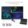 Adaptador USB-C para Quad HDMI StarTech.com, conversor USB-C para 4x monitor HDMI para Windows (sem suporte para macOS/ChromeOS/Linux) - TAA