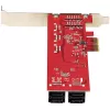 Placa SATA PCIe StarTech.com - placa de expansão PCIe SATA de 10 portas - 6 Gbit/s - perfil baixo/perfil completo - conectores SATA empilhados - ASM1062 Non-RAID - conversor/adaptador PCI Express para SATA
