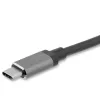 Adaptador USB-C para VGA e HDMI StarTech.com - 2-em-1 - 4K 30Hz - cinzento Space