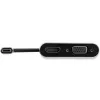 Adaptador USB-C para VGA e HDMI StarTech.com - 2-em-1 - 4K 30Hz - cinzento Space