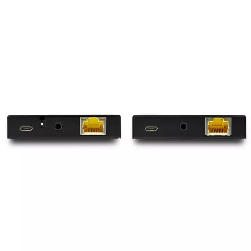 StarTech.com Kit Extensor HDMI sobre CAT6 - 4K 60Hz, 3840 x 2160 píxeis, Transmissor e Recetor AV, 50 m, Com fios, Preto, HDCP