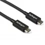 StarTech.com Cabo Thunderbolt 3 para Thunderbolt 3 de 0,8 m – 40 Gbit/s