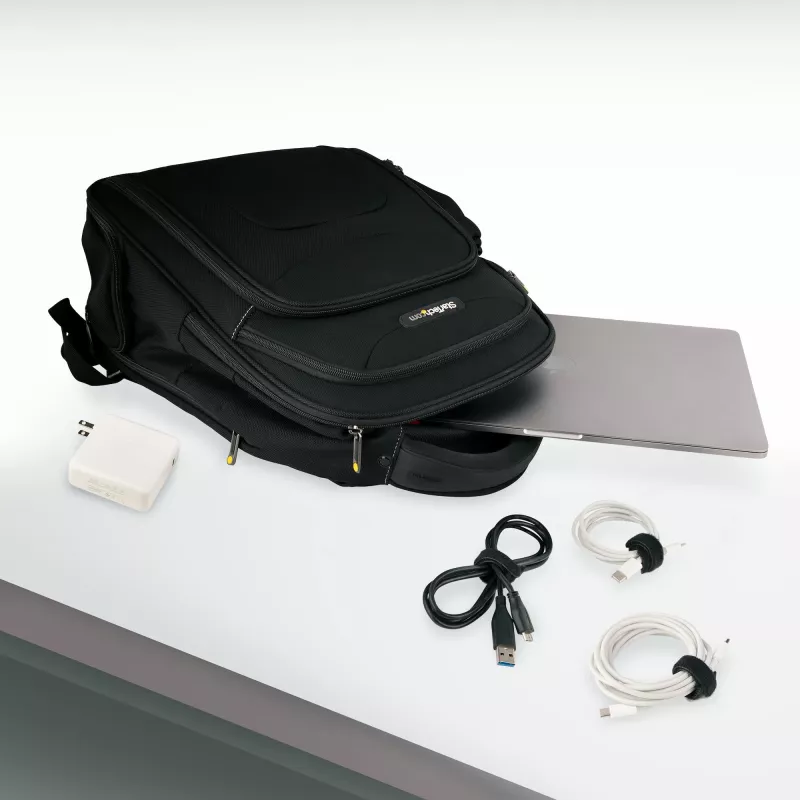 StarTech.com Abraçadeiras de Cabo em Velcro de 6in – Pack de 50 – Preto – Abraçadeiras Reutilizáveis – Ajustáveis e Flexíveis – Organizador de Cabos/Enrolador para Gestão de Cabos – Abraçadeiras de Laço de Arame
