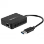 StarTech.com Conversor USB 3.0 para Fibra Ótica – Adaptador USB para Open-SFP Compacto – Adaptador de Rede USB para Gigabit – Adaptador de Fibra Ótica USB 3.0, Compatível com Fibra Multimodo (MMF)/Monomodo (SMF)