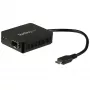 StarTech.com Conversor USB-C para Fibra Ótica - Slot SFP Aberto, Com Fios, USB Type-C, Fibra Ótica, 1000 Mbit/s, Preto