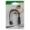 InLine Adaptador USB 3.0 para 2.0 Interno USB 3.0 / 2x USB 2.0 Pin-Header, 0,15 m