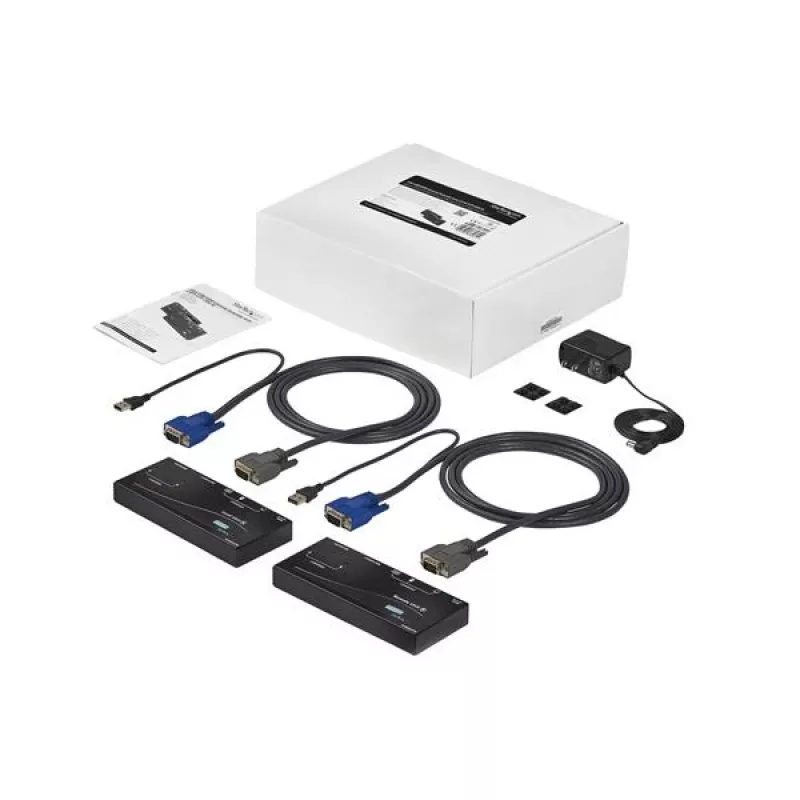 StarTech.com Extensor de Consola KVM USB VGA sobre CAT5 UTP (500 ft)