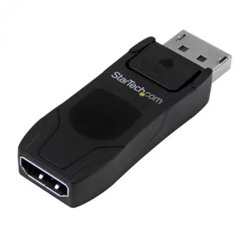 StarTech.com Adaptador DisplayPort para HDMI - 4K 30Hz Conversor de Vídeo DP 1.2 para HDMI 1.4 Compacto - DP++ para Monitor/TV HDMI - Cabo Adaptador Passivo DP para HDMI - Ficha DP com Bloqueio
