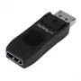 StarTech.com Adaptador DisplayPort para HDMI - 4K 30Hz Conversor de Vídeo DP 1.2 para HDMI 1.4 Compacto - DP++ para Monitor/TV HDMI - Cabo Adaptador Passivo DP para HDMI - Ficha DP com Bloqueio