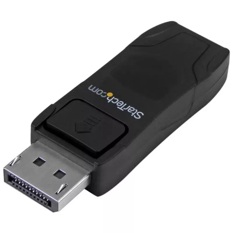 StarTech.com Adaptador DisplayPort para HDMI - 4K 30Hz Conversor de Vídeo DP 1.2 para HDMI 1.4 Compacto - DP++ para Monitor/TV HDMI - Cabo Adaptador Passivo DP para HDMI - Ficha DP com Bloqueio