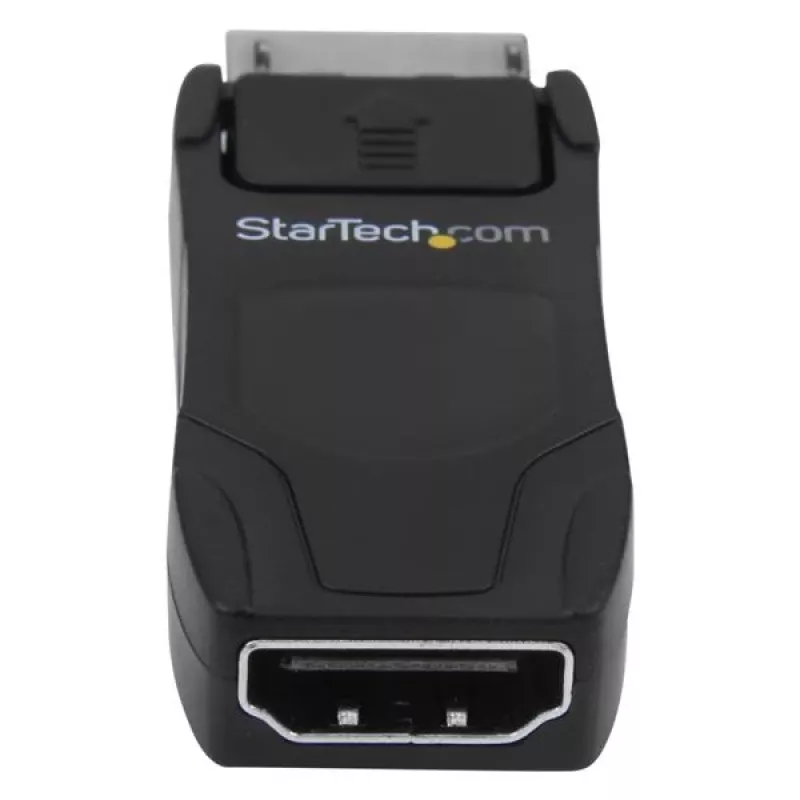StarTech.com Adaptador DisplayPort para HDMI - 4K 30Hz Conversor de Vídeo DP 1.2 para HDMI 1.4 Compacto - DP++ para Monitor/TV HDMI - Cabo Adaptador Passivo DP para HDMI - Ficha DP com Bloqueio