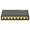 Intellinet Switch Gigabit Ethernet de 8 Portas, Tamanho de Secretária, Plástico, IEEE 802.3az (Energy Efficient Ethernet), Preto