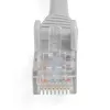 StarTech.com N6LPATCH15MGR cabo Ethernet CAT6 de 15 m, LSZH, 10 Gigabit, 650MHz, 100W PoE, RJ45 UTP sem patilhas, verificado ETL, 24AWG, cinzento