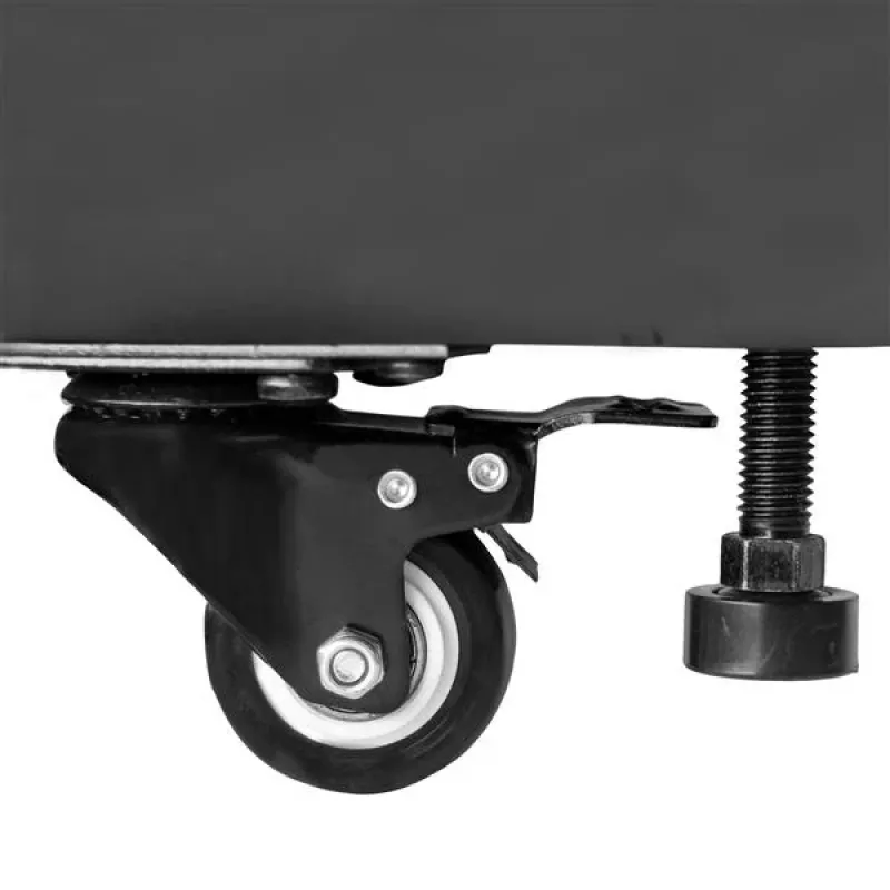 StarTech.com Armário de Servidor 22U de 4 Postes, Armário de Dados de 19 Polegadas com Fecho para Equipamento de Computador/AV/IT, Armário de Rede de Escritório/Casa com Rodas e Calhas de Montagem Ajustáveis