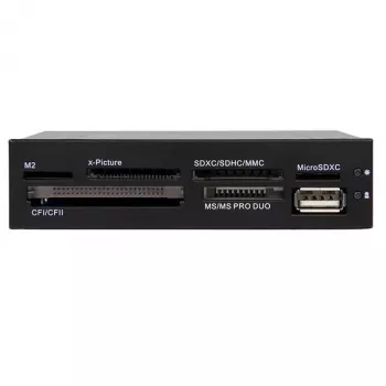 StarTech.com Leitor/gravador interno multiformatos USB 2.0 – SD microSD CF