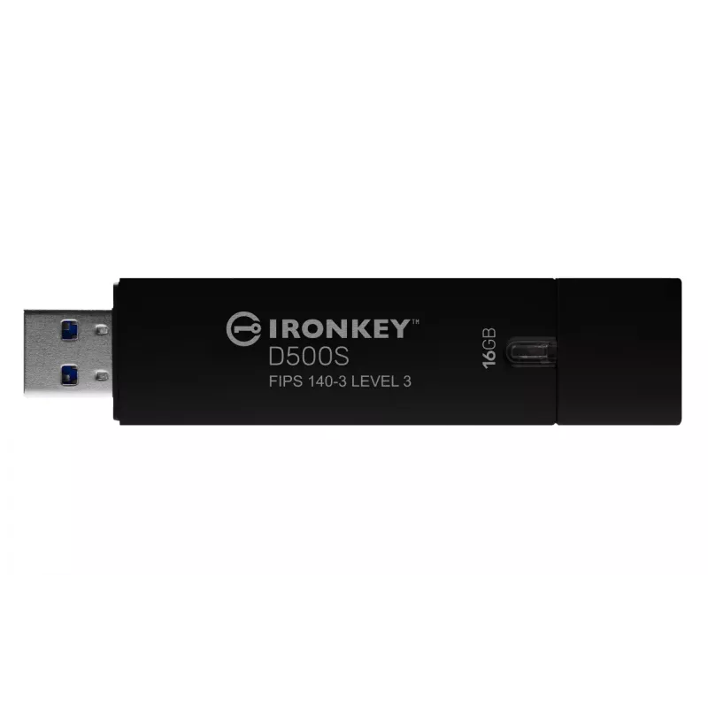 Kingston Technology IronKey 16GB D500S FIPS 140-3 Nível 3 AES-256