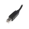 StarTech.com Cabo USB 2.0 A para B de 2 m – M/M, 2 m, USB A, USB B, USB 2.0, macho/macho, preto