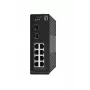 Switch gerido LevelOne Hilbert 10 portas Industrial Gigabit PoE Smart Lite Switch