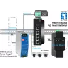Switch gerido LevelOne Hilbert 5 portas Industrial Gigabit PoE Smart Lite Switch