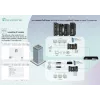 Switch gerido LevelOne Hilbert 5 portas Industrial Gigabit PoE Smart Lite Switch