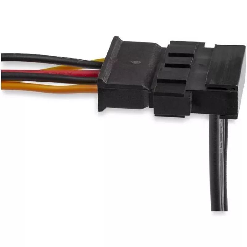 StarTech.com Cabo adaptador divisor de alimentação SATA 4x, SATA 15 pinos, 4 x SATA, 0,4 m, macho, fêmea, preto