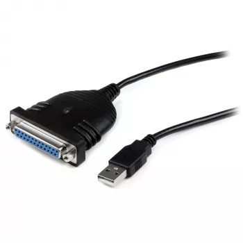 StarTech.com Cabo adaptador USB para impressora paralela DB25 de 6 ft - M/F