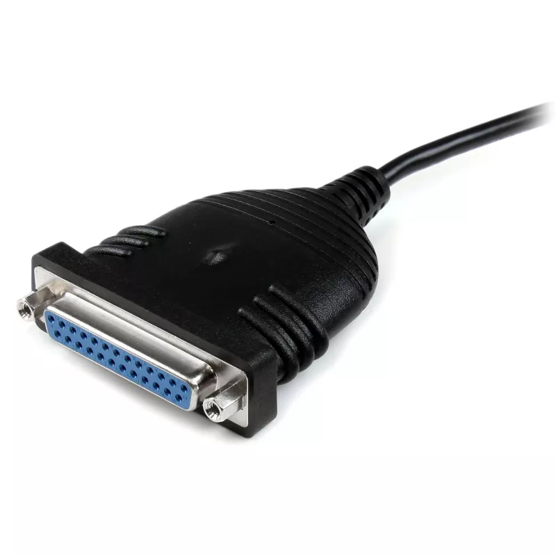 StarTech.com Cabo adaptador USB para impressora paralela DB25 de 6 ft - M/F