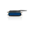 StarTech.com ICUSB1284 cabo adaptador de USB para impressora paralela, 1,8 m (6 ft), Centronics / IEEE 1284, USB 2.0, macho/macho