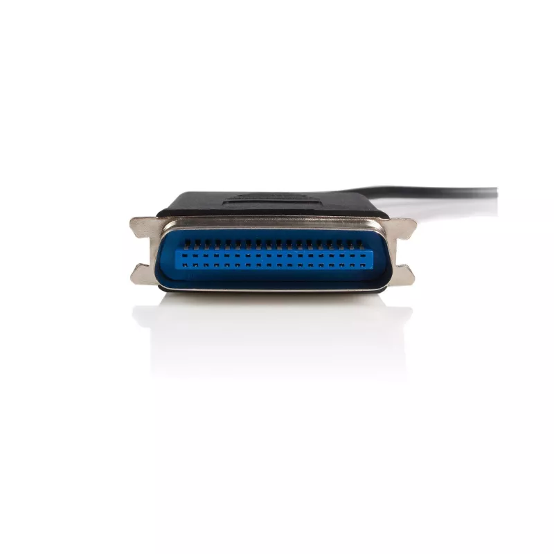 StarTech.com ICUSB1284 cabo adaptador de USB para impressora paralela, 1,8 m (6 ft), Centronics / IEEE 1284, USB 2.0, macho/macho