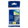 Fita de etiquetagem Brother TZE-PR935 branco sobre prateado