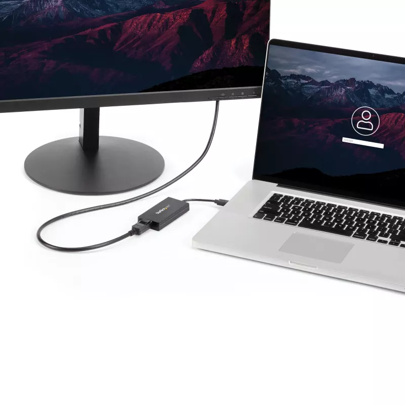 Adaptador StarTech.com USB 3.0 para DisplayPort - certificado DisplayLink - 4K 30Hz