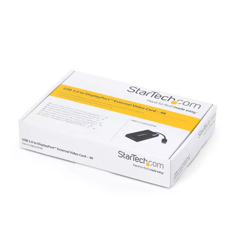 Adaptador StarTech.com USB 3.0 para DisplayPort - certificado DisplayLink - 4K 30Hz