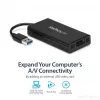 Adaptador StarTech.com USB 3.0 para DisplayPort - certificado DisplayLink - 4K 30Hz