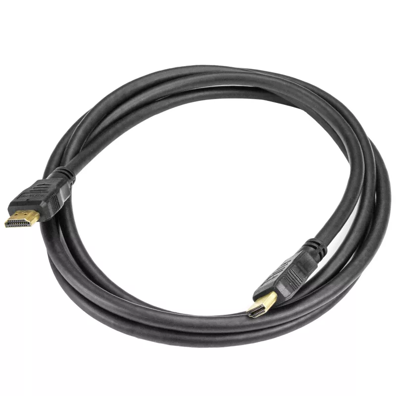 StarTech.com HDMM2M cabo HDMI de alta velocidade de 2 m, Ultra HD 4K x 2K, banhado a ouro, M/M, preto