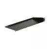 StarTech.com CABSHELF1U prateleira 1U para rack de servidor, prateleira fixa em cantilever para rack/armário de 19 polegadas, 17,7 cm (7 polegadas) de profundidade, capacidade de 15 kg (33 lb), com porcas de gaiola e parafusos, preta