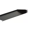 StarTech.com CABSHELF1U prateleira 1U para rack de servidor, prateleira fixa em cantilever para rack/armário de 19 polegadas, 17,7 cm (7 polegadas) de profundidade, capacidade de 15 kg (33 lb), com porcas de gaiola e parafusos, preta